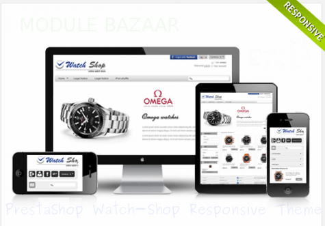 PrestaShop Watch-Shop Responsive Theme