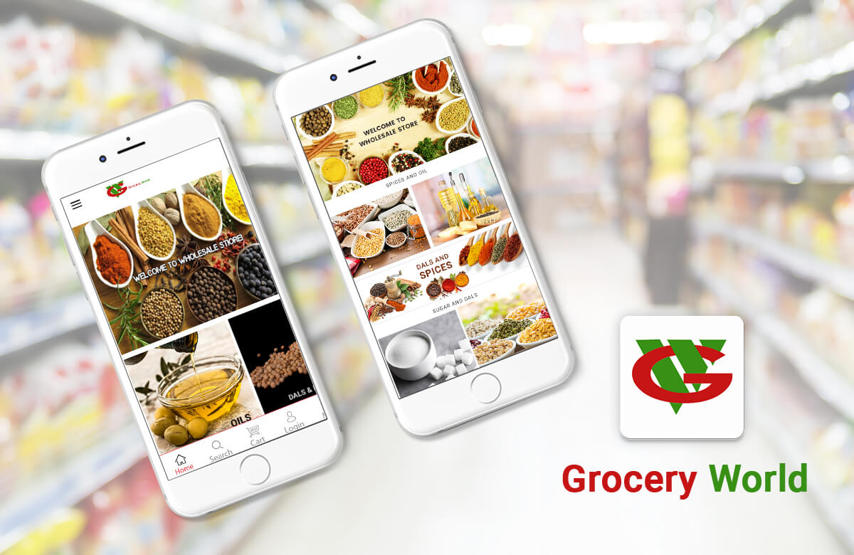 Grocery World Mobile App