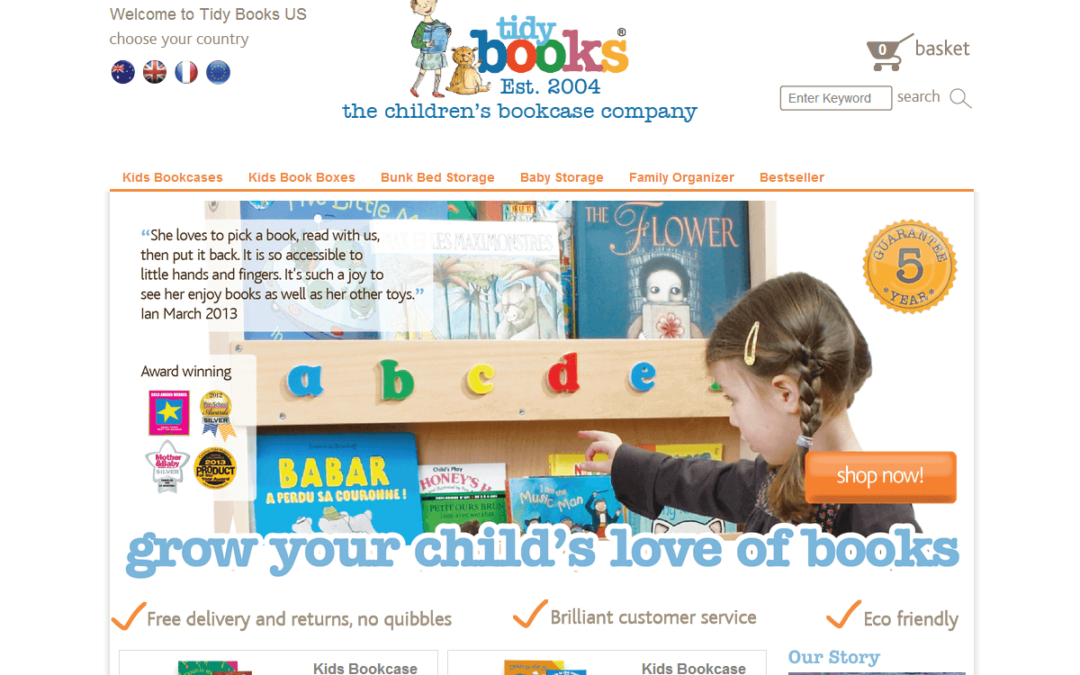 Tidy Books Cases