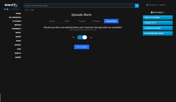 Freecast Screen9