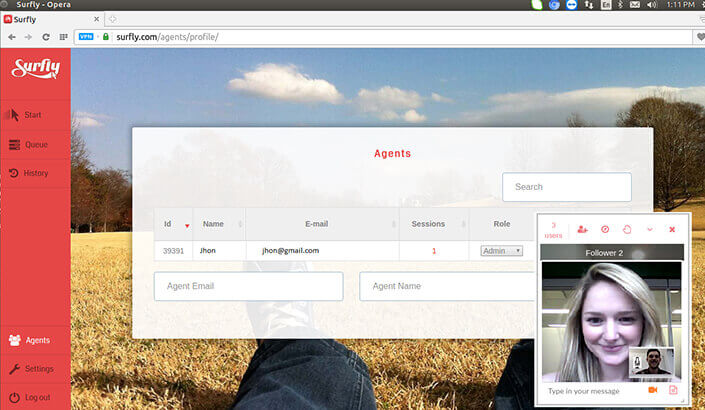 Surfly Screen 1