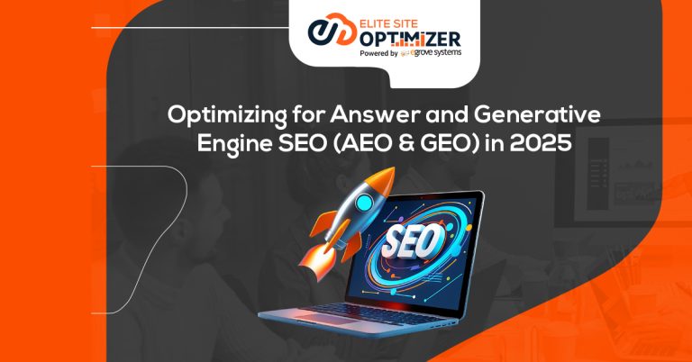 Optimizing for Answer and Generative Engine SEO (AEO & GEO) in 2025