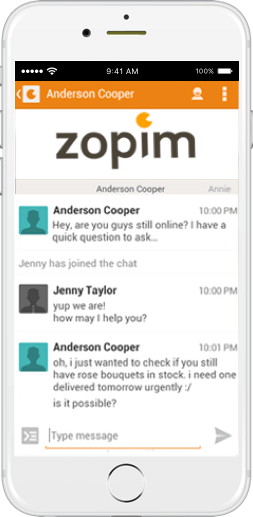 Zopim Chat Integration