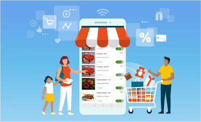 Providing No-Contact Delivery with an Appealing Marketplace Mobile App for Saadhanam